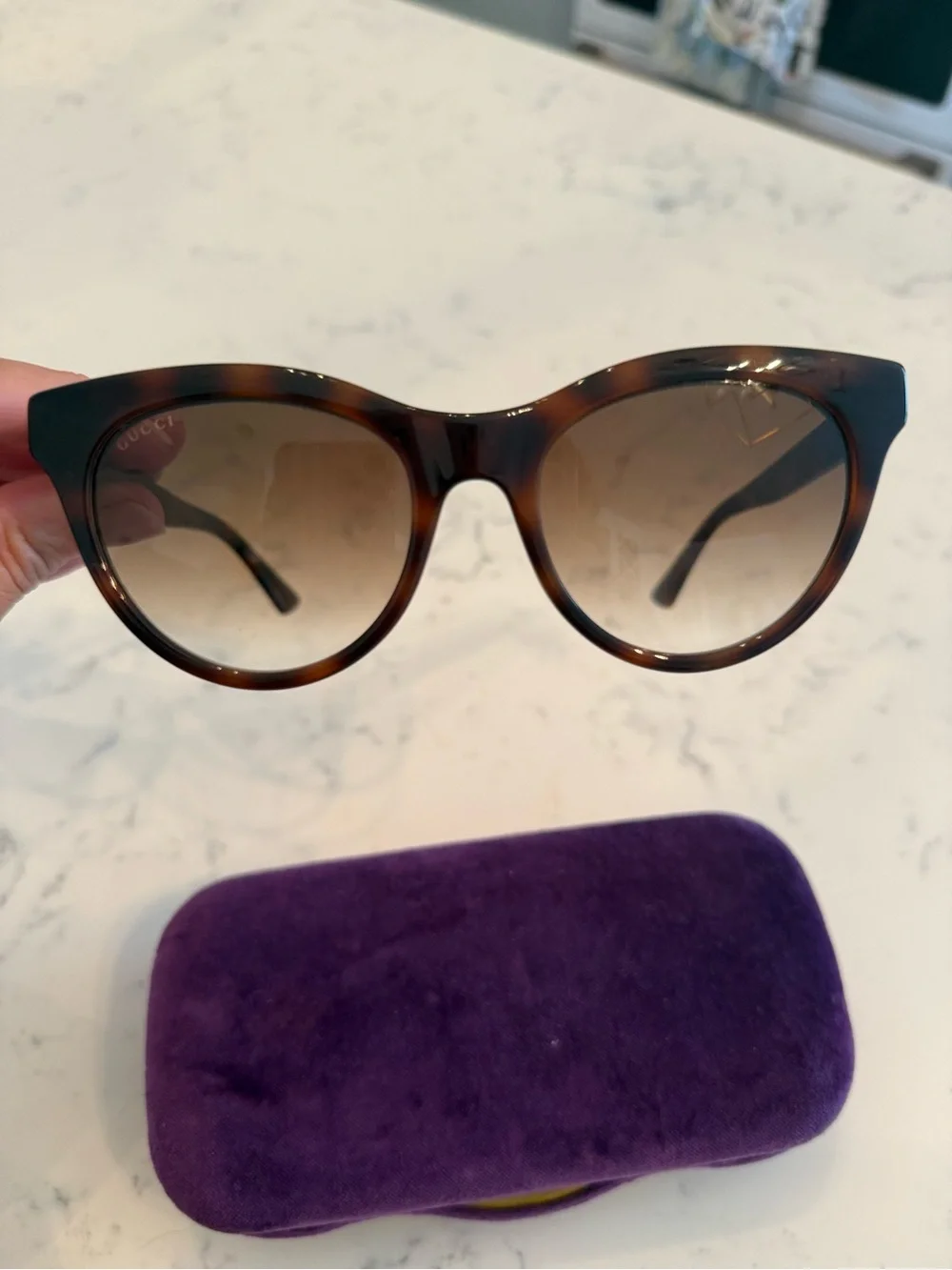 Gucci 53MM Cat-Eye Women's Sunglasses - Brown